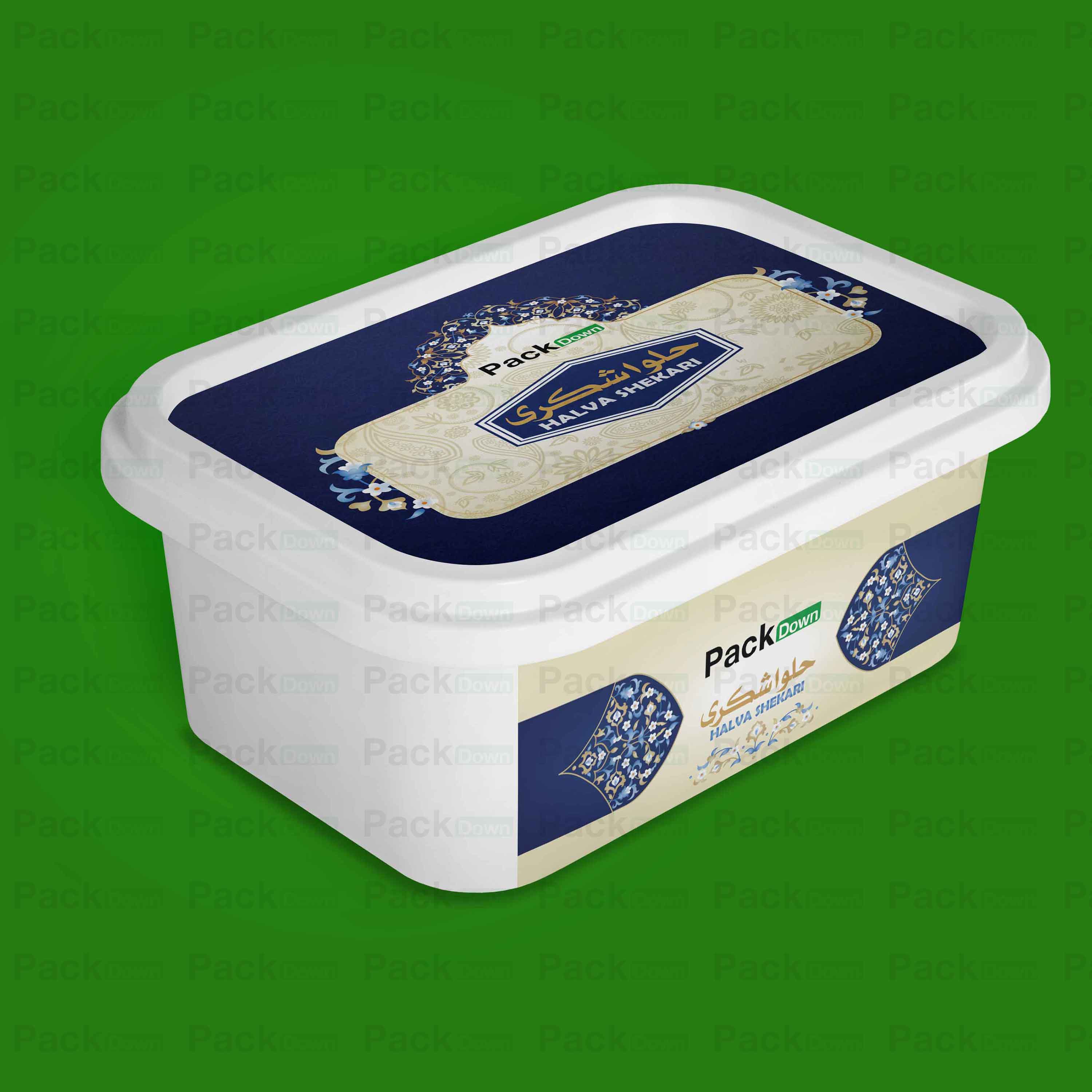طرح لیبل حلوا سنتی