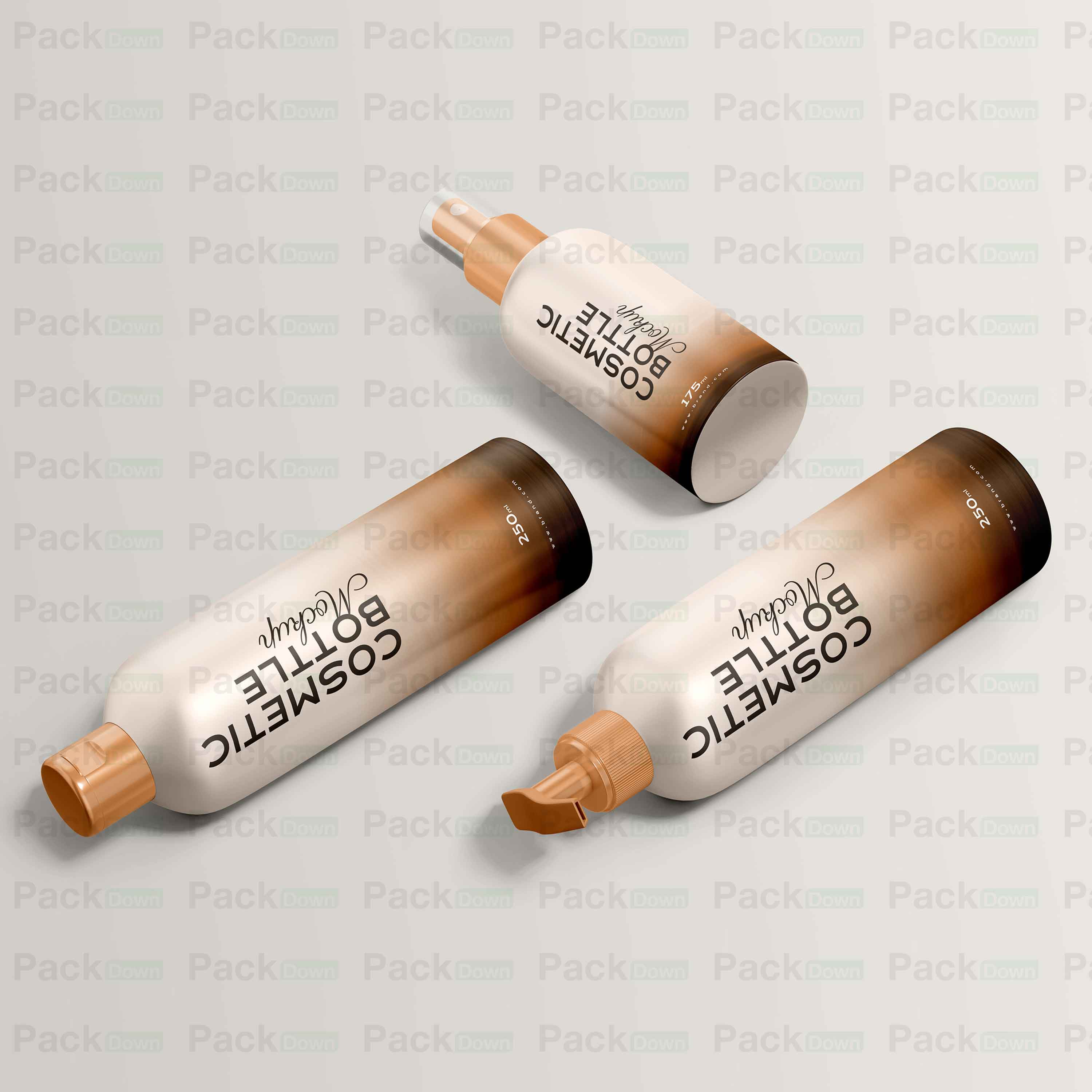 طرح موکاپ شامپو